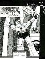 TransSpoof Tim Finn Transformers comics