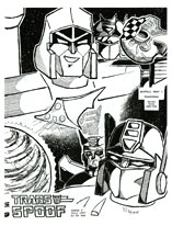 TransSpoof Tim Finn Transformers comics