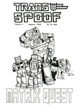 TransSpoof Tim Finn Transformers comics